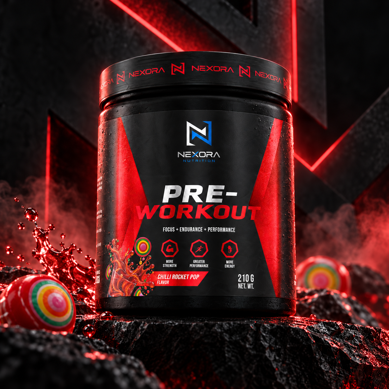 Inicio Pre-Workout Rockaleta